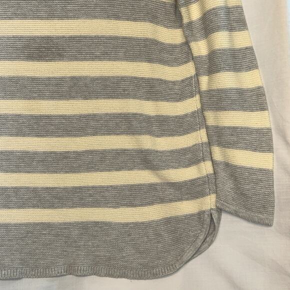 J Jill Striped Sweater Womens Petite Small Preppy Country Club Quiet Luxury - Picture 4 of 13